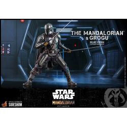 The Mandalorian and Grogu Hot Toys figures Deluxe TMS052 (Star Wars The Mandalorian)