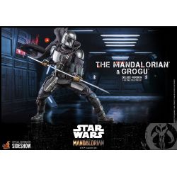 The Mandalorian and Grogu Hot Toys figures Deluxe TMS052 (Star Wars The Mandalorian)