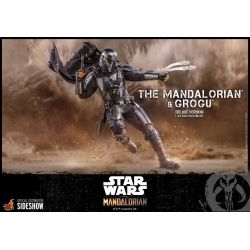 The Mandalorian and Grogu Hot Toys figures Deluxe TMS052 (Star Wars The Mandalorian)
