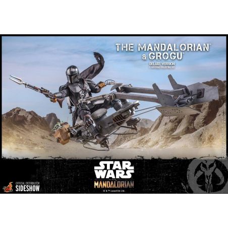 hot toys mandalorian and grogu deluxe