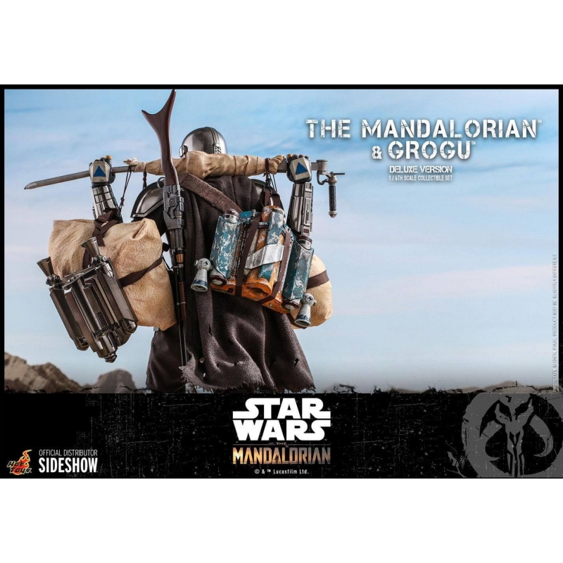 hot toys the mandalorian and grogu