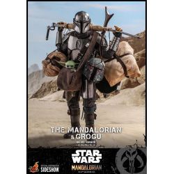 The Mandalorian and Grogu Hot Toys figures Deluxe TMS052 (Star Wars The Mandalorian)
