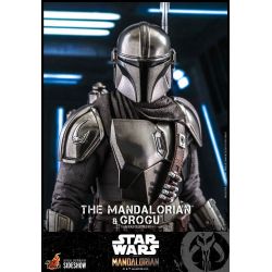 Figurines The Mandalorian et Grogu Hot Toys TMS051 (Star Wars The Mandalorian)