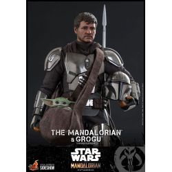 Figurines The Mandalorian et Grogu Hot Toys TMS051 (Star Wars The Mandalorian)