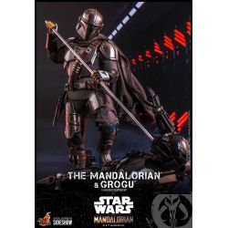 Figurines The Mandalorian et Grogu Hot Toys TMS051 (Star Wars The Mandalorian)