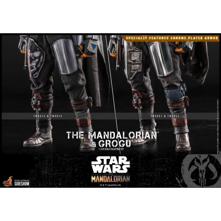 hot toys the mandalorian and grogu