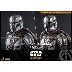 The Mandalorian and Grogu Hot Toys figures TMS051 (Star Wars The Mandalorian)