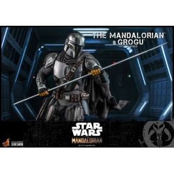Figurines The Mandalorian et Grogu Hot Toys TMS051 (Star Wars The Mandalorian)