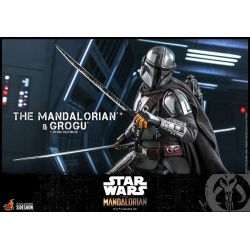 Figurines The Mandalorian et Grogu Hot Toys TMS051 (Star Wars The Mandalorian)