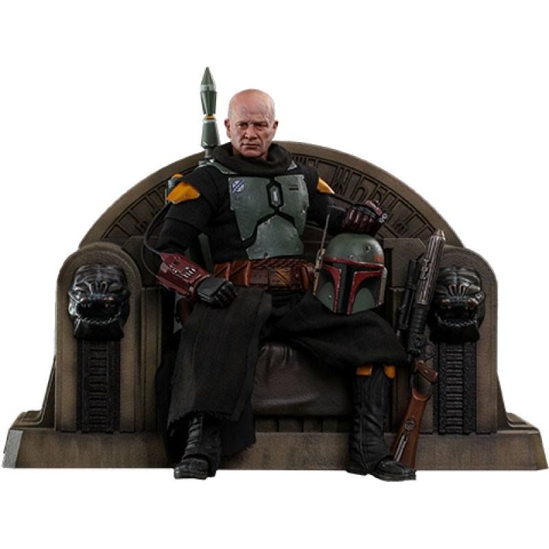 Figurine Boba Fett and throne (repaint armor) Hot Toys TMS056 (Star Wars The Mandalorian) Figurine Boba Fett and throne (repaint armor) Hot Toys TMS056 (Star Wars The Mandalorian)