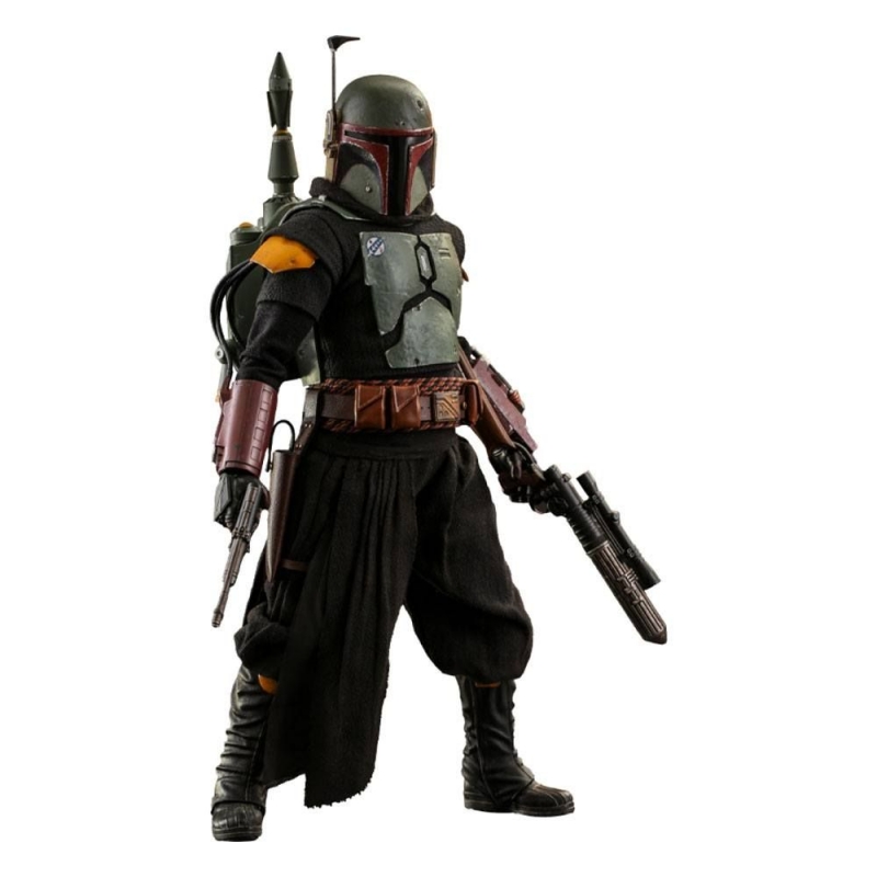 Boba Fett (repaint armor) Hot Toys figure TMS055 (Star Wars The Mandalorian)