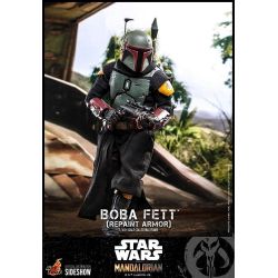 Figurine Boba Fett (repaint armor) Hot Toys TMS055 (Star Wars The Mandalorian)