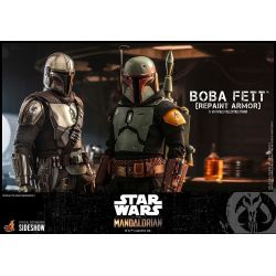 Figurine Boba Fett (repaint armor) Hot Toys TMS055 (Star Wars The Mandalorian)