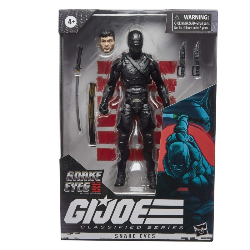 Snake Eyes Hasbro figure classified series (GI Joe)