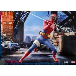 Spider-Man Cyborg Suit Hot Toys figure Toy Fair Exclusive VGM51 (Marvel's Spider-Man)