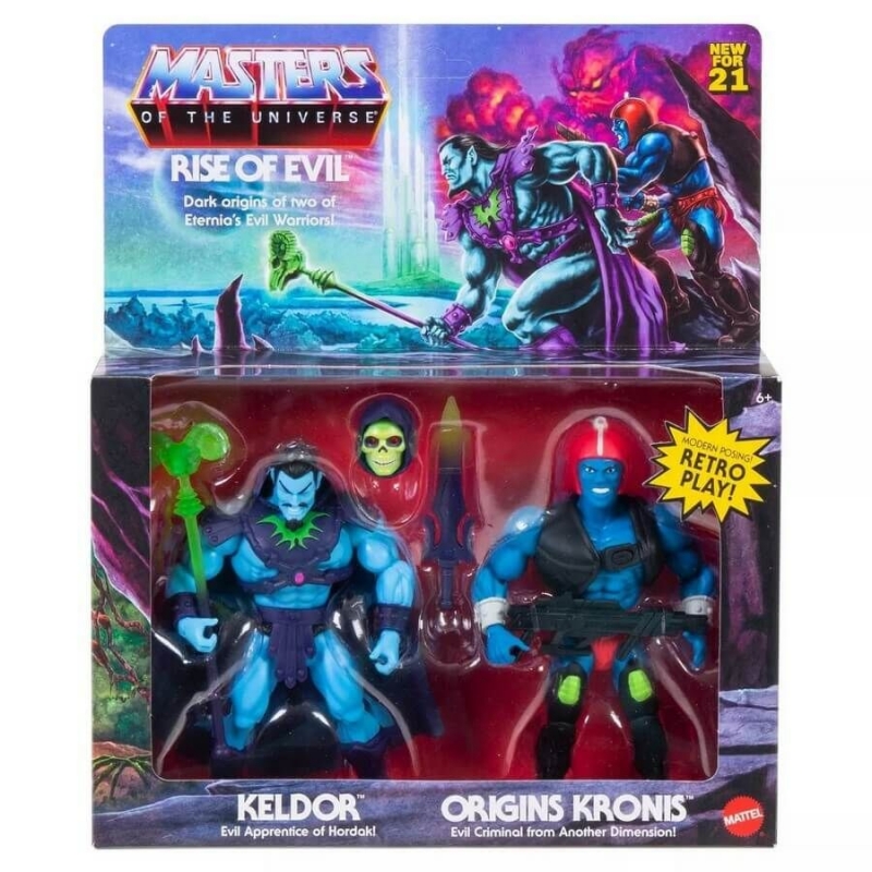 Figurines Keldor et Kronis Mattel MOTU Origins (Les Maîtres de l'Univers) Figurines Keldor et Kronis Mattel MOTU Origins (Les Maîtres de l'Univers)