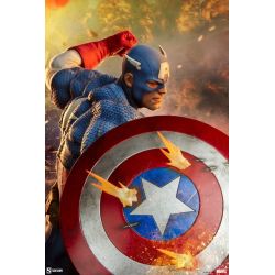 Statue Captain America Sideshow Premium Format (Marvel)