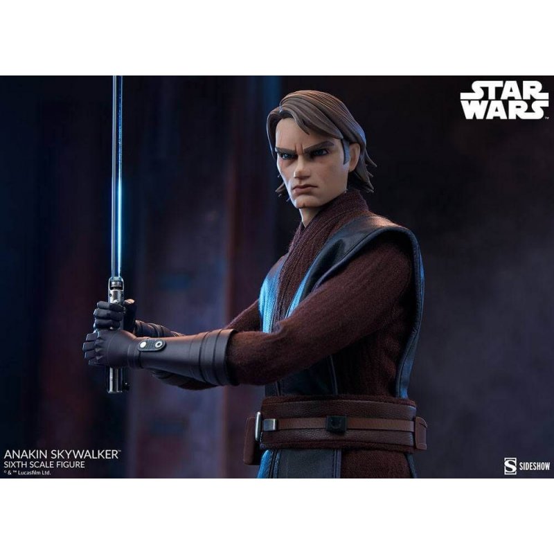 anakin skywalker clone wars statue