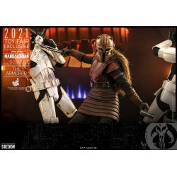 The Armorer Hot Toys figure TMS044 Toy Fair (Star Wars The Mandalorian)