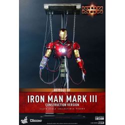 Figurine Iron Man Mark III Hot Toys Construction version DS003 (Iron Man)