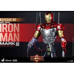 Iron Man Mark III Hot Toys figure Construction version DS003 (Iron Man)