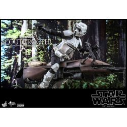 Figurine Scout Trooper Hot Toys MMS611 (Star Wars Le Retour du Jedi)