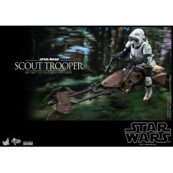 Figurine Scout Trooper Hot Toys MMS611 (Star Wars Le Retour du Jedi)