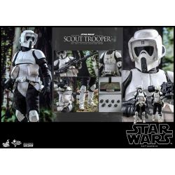 Figurine Scout Trooper Hot Toys MMS611 (Star Wars Le Retour du Jedi)