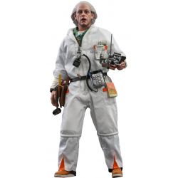 Figurine Doc Brown Hot Toys MMS609 (Retour vers le futur)