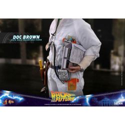 Figurine Doc Brown Hot Toys MMS609 (Retour vers le futur)