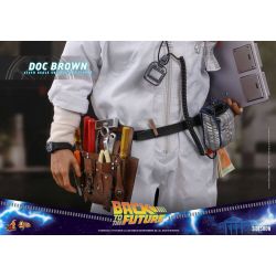 Figurine Doc Brown Hot Toys MMS609 (Retour vers le futur)