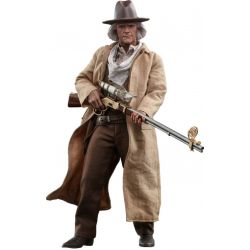 Figurine Doc Brown Hot Toys MMS617 (Retour vers le futur 3)