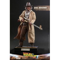 Doc Brown Hot Toys figure MMS617 (Back to the futur 3)