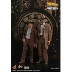 Figurine Marty Hot Toys MMS616 (Retour vers le futur 3)