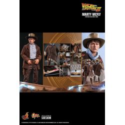 Figurine Marty Hot Toys MMS616 (Retour vers le futur 3)