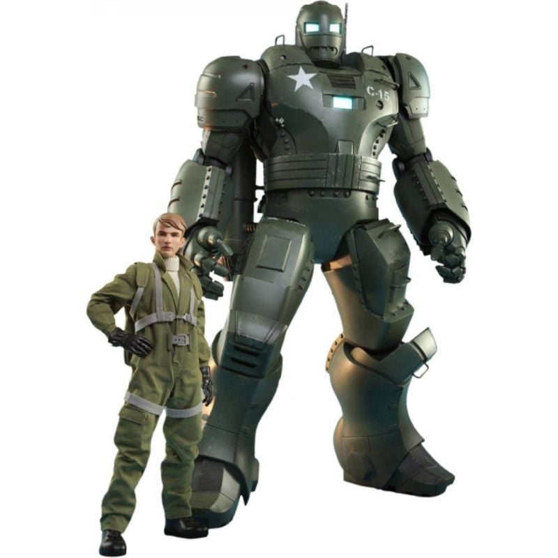 Hydra Stomper and Steve Rogers Hot Toys figures TMS060 (What if ?)