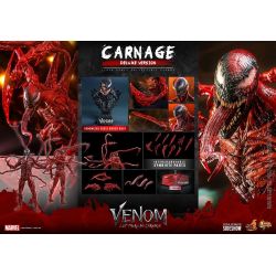 Carnage Hot Toys figure deluxe MMS620 (Venom : let there be Carnage)