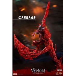 Carnage Hot Toys deluxe MMS620 (figurine Venom : let there be Carnage)