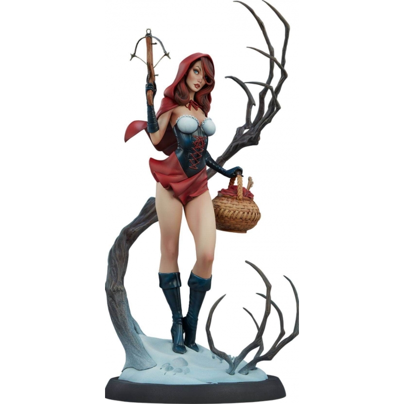 Chaperon Rouge statue Fairytale Fantasies Collection Sideshow (Red Riding Hood)