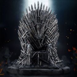 Iron Throne Beast Kingdom Master Craft replica (Game of Thrones)