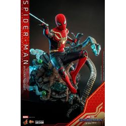 Spider-Man (integrated suit) MMS623 Movie Masterpiece Hot Toys (figurine Spider-Man No Way Home)