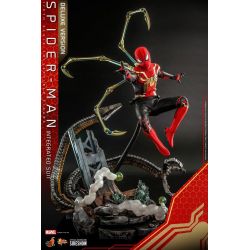 Spider-Man (integrated suit) Hot Toys deluxe MMS624 Movie Masterpiece (figurine Spider-Man No Way Home)