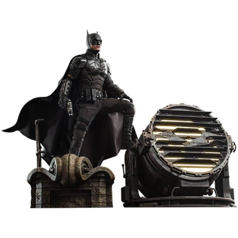 Batman et Bat-Signal MMS641 Movie Masterpiece Hot Toys (figurine The Batman)