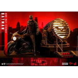 Batman et Bat-Signal MMS641 Movie Masterpiece Hot Toys (figurine The Batman)