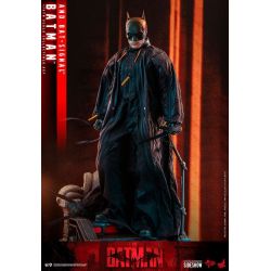 Batman et Bat-Signal MMS641 Movie Masterpiece Hot Toys (figurine The Batman)