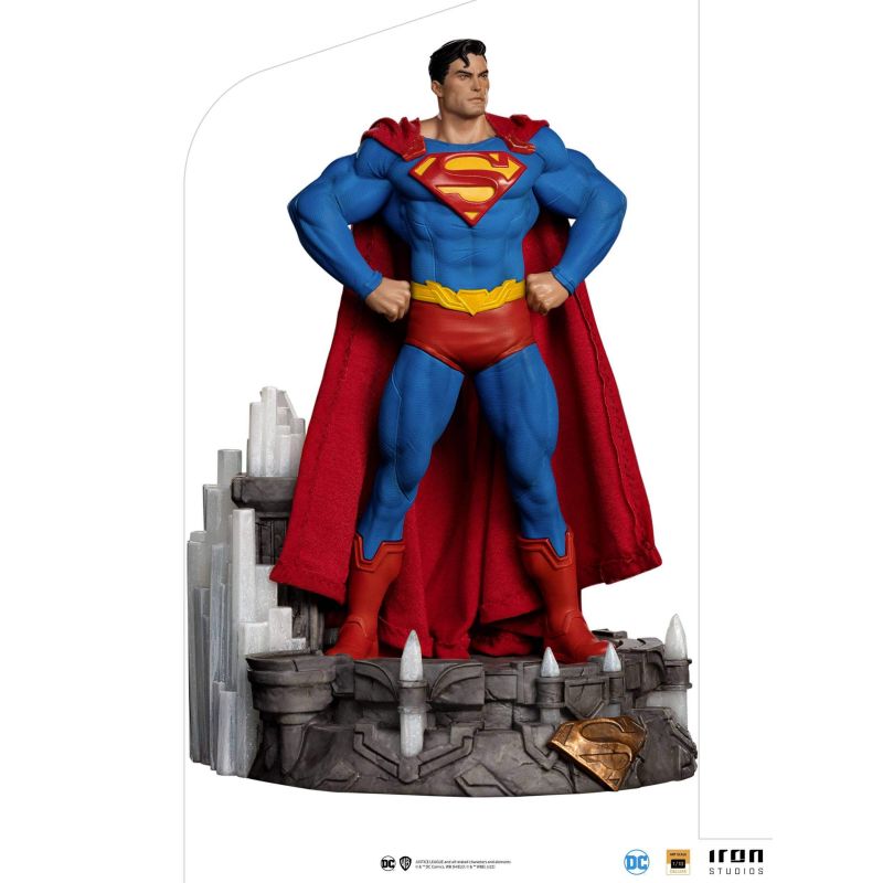 Figurine Iron Studios Superman Unleashed deluxe (DC Comics)