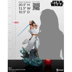 Rey Sideshow Premium Format statue (Star Wars)