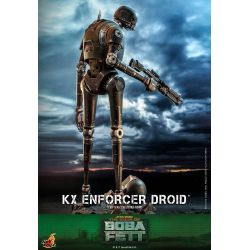 Figurine KX Enforcer Droid Hot Toys TMS072 TV Masterpiece (Star Wars The book of Boba Fett)