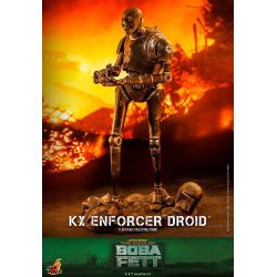 Figurine KX Enforcer Droid Hot Toys TMS072 TV Masterpiece (Star Wars The book of Boba Fett)