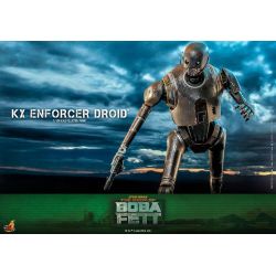 Figurine KX Enforcer Droid Hot Toys TMS072 TV Masterpiece (Star Wars The book of Boba Fett)